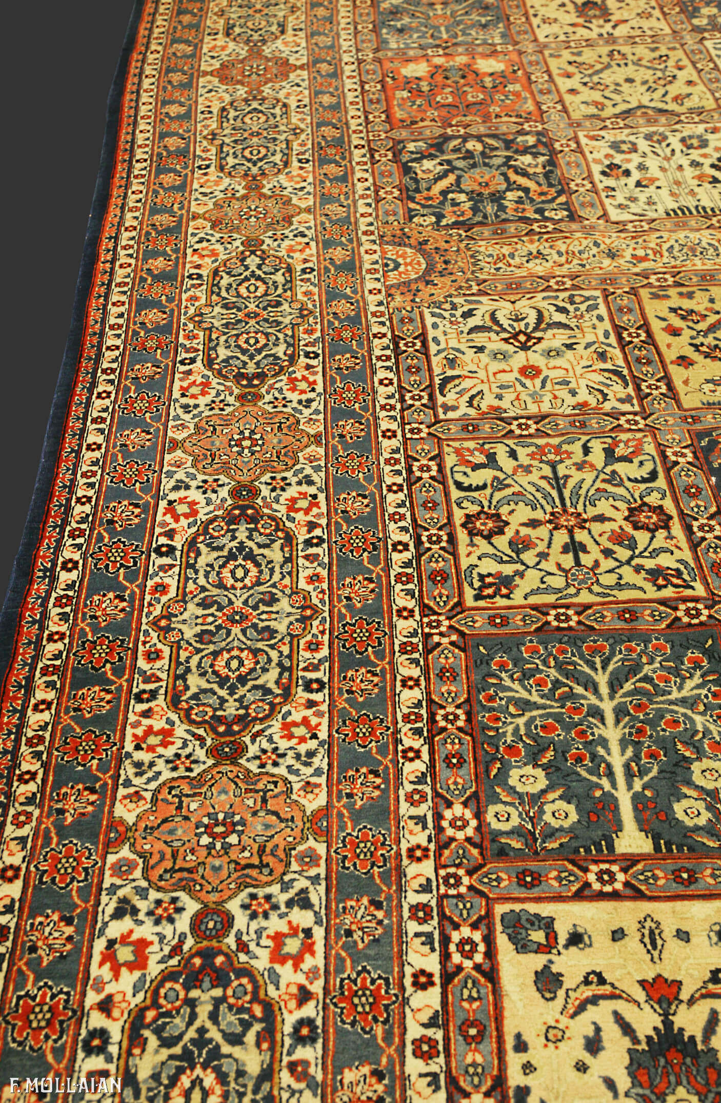 Tapis Persan Antique Tabriz n°:65842787